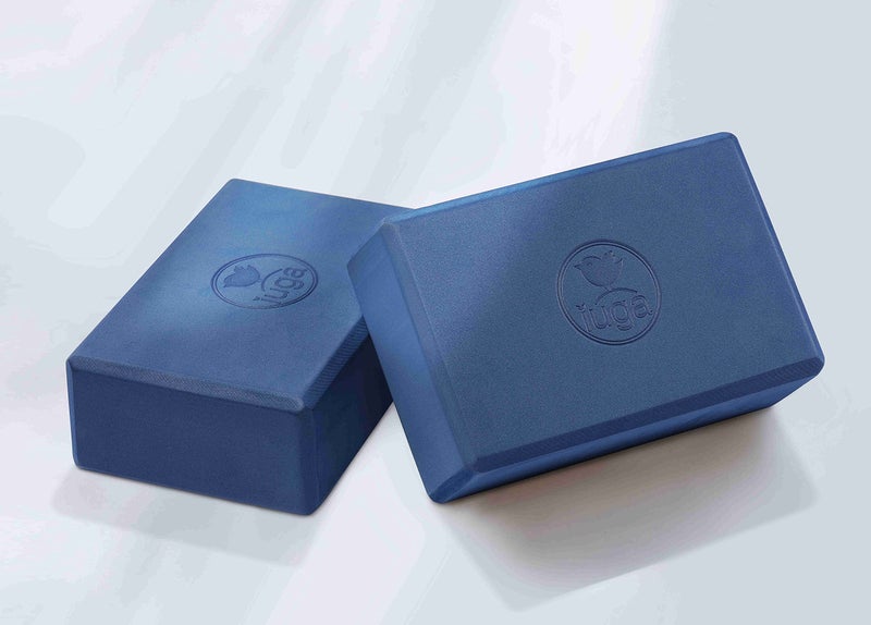IUGA Yoga Block 2 Pack with Yoga Strap, High Density Yoga Blocks 9â€x6â€x3â€to Improve Strength, Flexibility and Balance, Light Weight and Non-Slip Surface for Yoga, Pilates and Meditation - Image 4